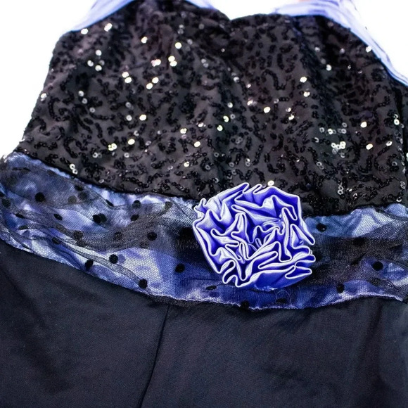 Weissman Purple Sequin Leotard Small - Picture 2 of 3